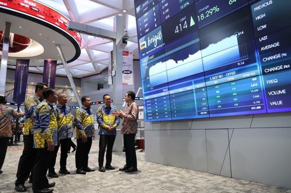 Listing Perdana, Waran Brigit Biofarmaka (OBAT-W) Terbang 236 Persen 